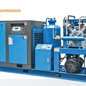 HỆ THỐNG MÁY NÉN KHÍ TRỤC VÍT + TĂNG ÁP (BOOSTER) 40 BAR